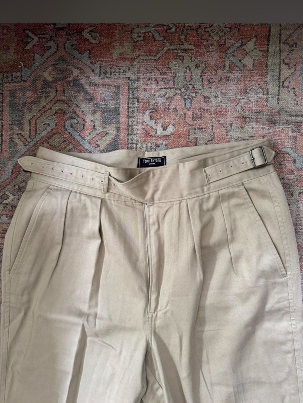 Todd Snyder Gurkha Trouser Like New - Picture 2 of 5
